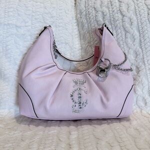 Juicy Couture Lavender Pink Hobo Bag with Silver Accents 💎💍💎NWT